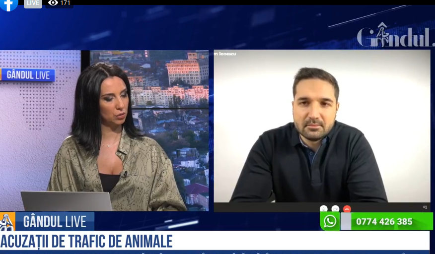 GÂNDUL LIVE. Continuă dezvăluirile despre Mafia animalelor fără stăpân! Tudor Tim Ionescu: „Această industrie generează milioane de euro / Sunt și medici veterinari implicați!”