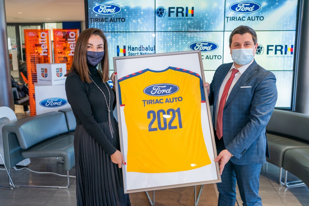 Țiriac Auto, distribuitor autorizat Ford, susține Federația Română de Handbal
