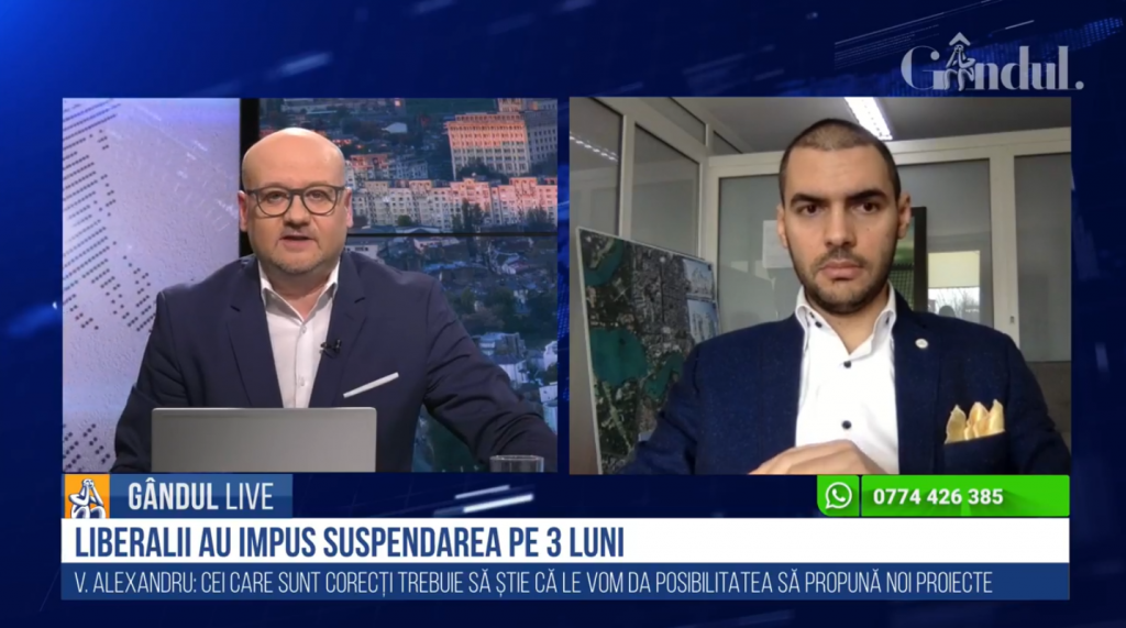 GÂNDUL LIVE. Daniel Tudor, antreprenor firmă dezvoltare imobiliară, despre PUZ-uri: „O parte din piață, destul de consistentă, stă cu sufletul la gură”