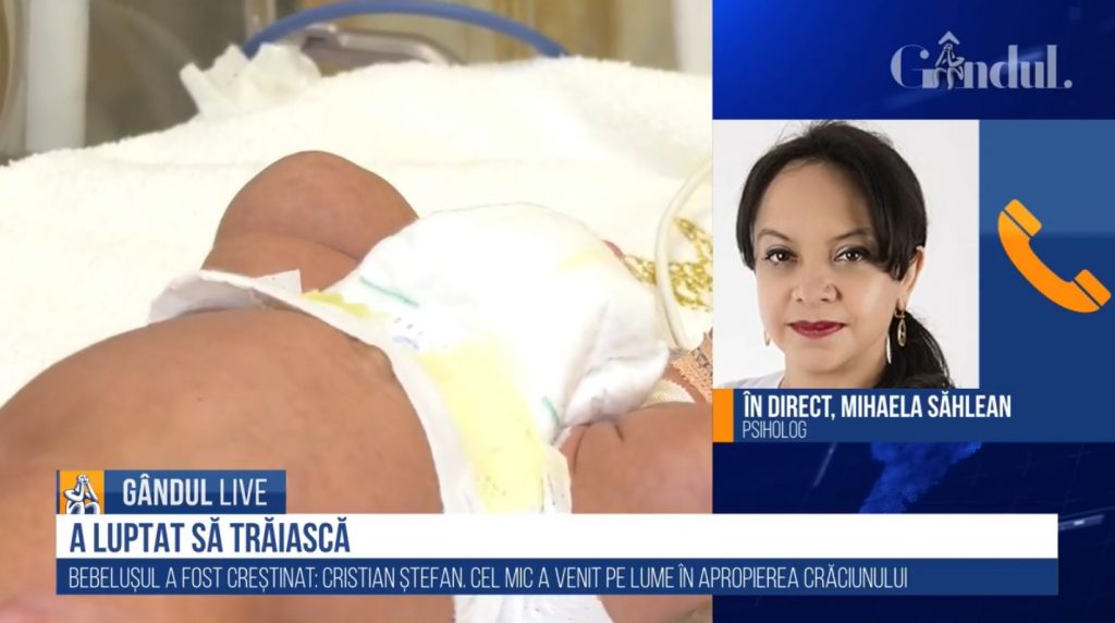 GÂNDUL LIVE. Bebelușul abandonat în pungă a fost creștinat! Psiholog: „Te întrebi cât respect pentru viață au unii…” / „Mai sunt însă oameni cu suflet, cu creier, care fac ceva”