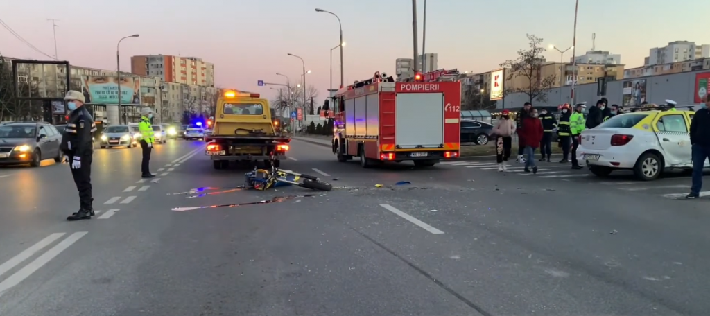 Polițist din Pitești, mort într-un accident de motocicletă (FOTO & VIDEO)