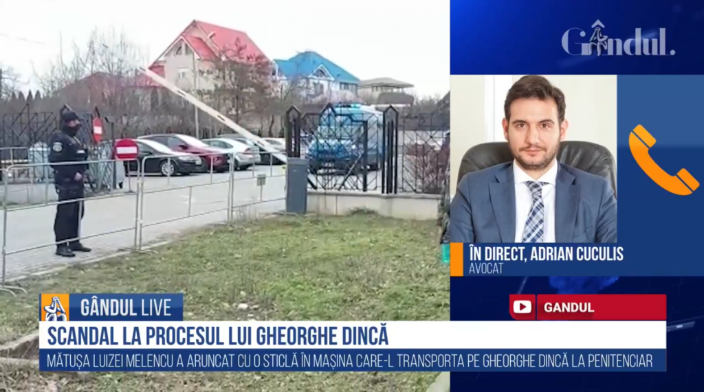 GÂNDUL LIVE. Adrian Cuculis: „Vom avea o surpriză având în vedere probatoriul în cazul Caracal…”