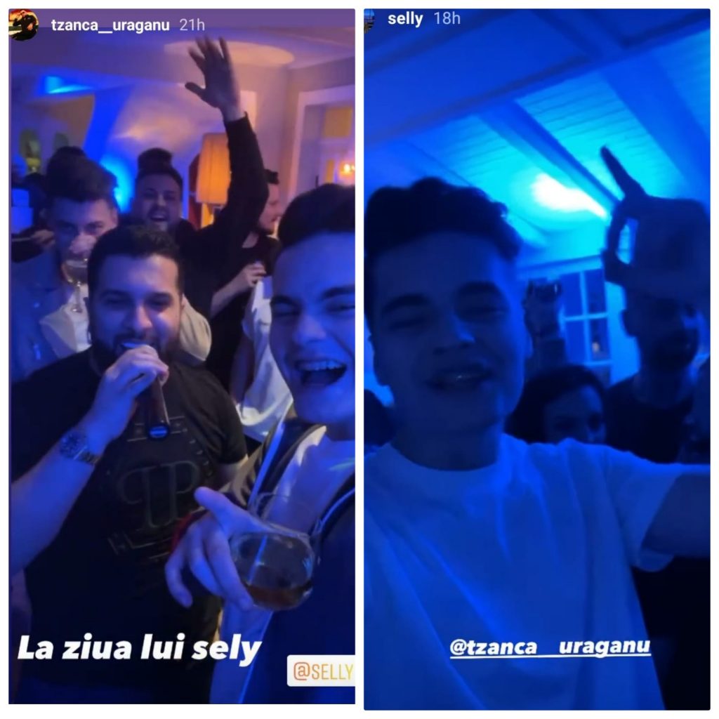 Vloggerul Șelly a fost amendat de poliție după ce și-a sărbătorit ziua de naştere cu prietenii, în pandemie