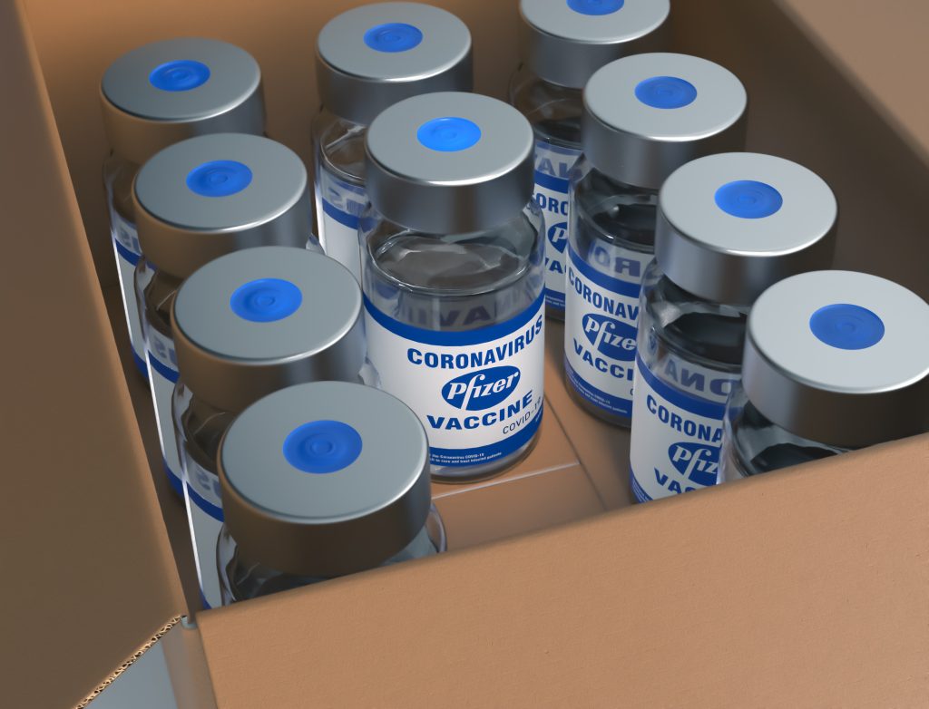 A opta tranşă de vaccin Pfizer BioNTech, care constă în 163.800 de doze, va ajunge luni în România