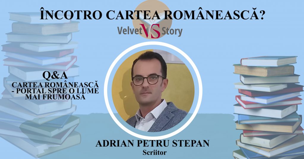Scriitorul Adrian Petru Stepan invitat în cadrul evenimentului Încotro cartea românească?: „Ești mult mai câștigat citind o carte”