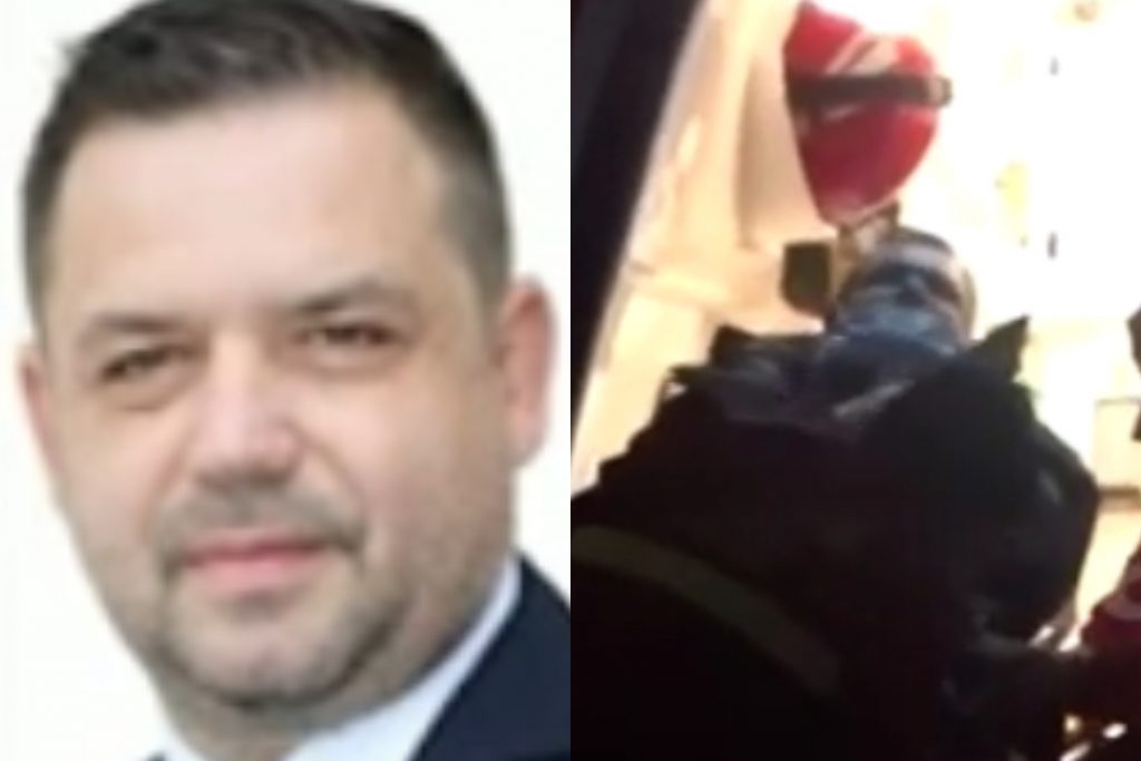 Adrian Burlacu, primarul din Beceni, a ajuns de urgență la spital! Edilul susține că a fost bătut de viceprimarul comunei (VIDEO)