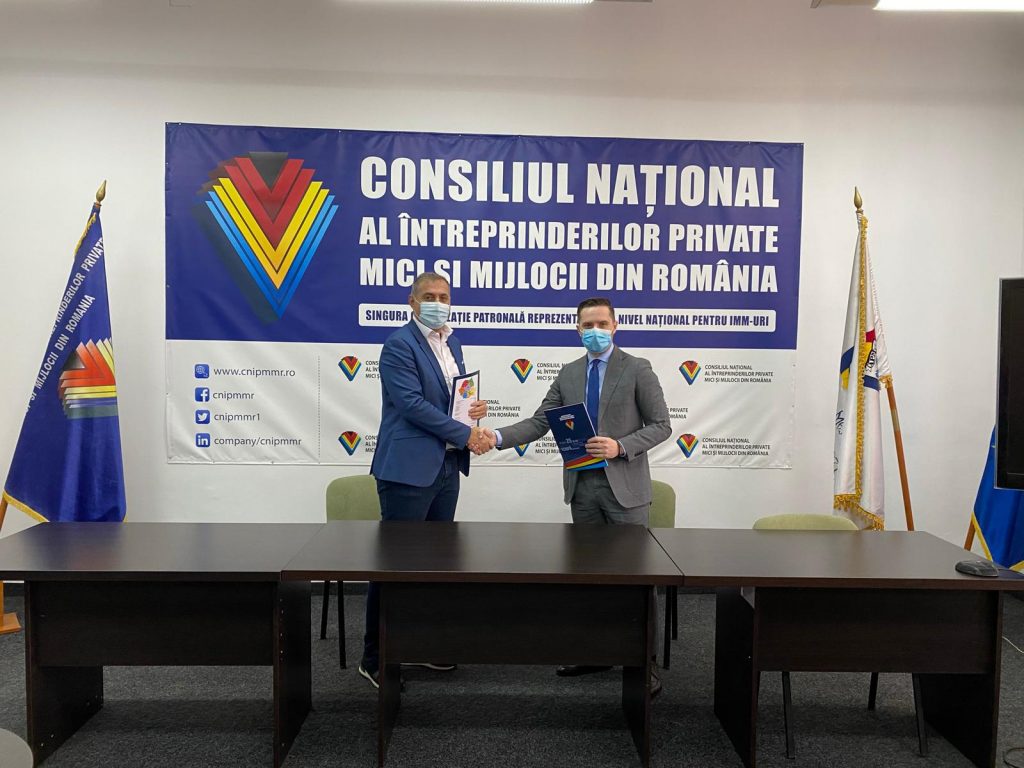 Parteneriat. Acord de colaborare între Consiliul Național al IMM-urilor din România (CNIPMMR) și Primăria Municipiului Bucureşti
