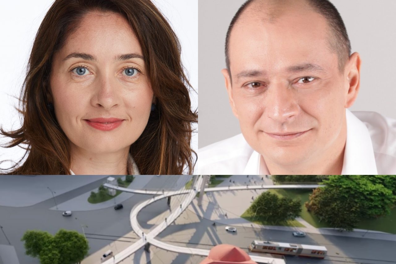 Pasarelele din Sectorul 4, motiv de gâlceavă. Daniel Băluță: „Opoziție, contre și piedici vor fi mereu. Noi, însă, vom trece peste ele” / Simona Spătaru: „Câți ani vom plăti datoria acestor strategii păguboase?” – VIDEO