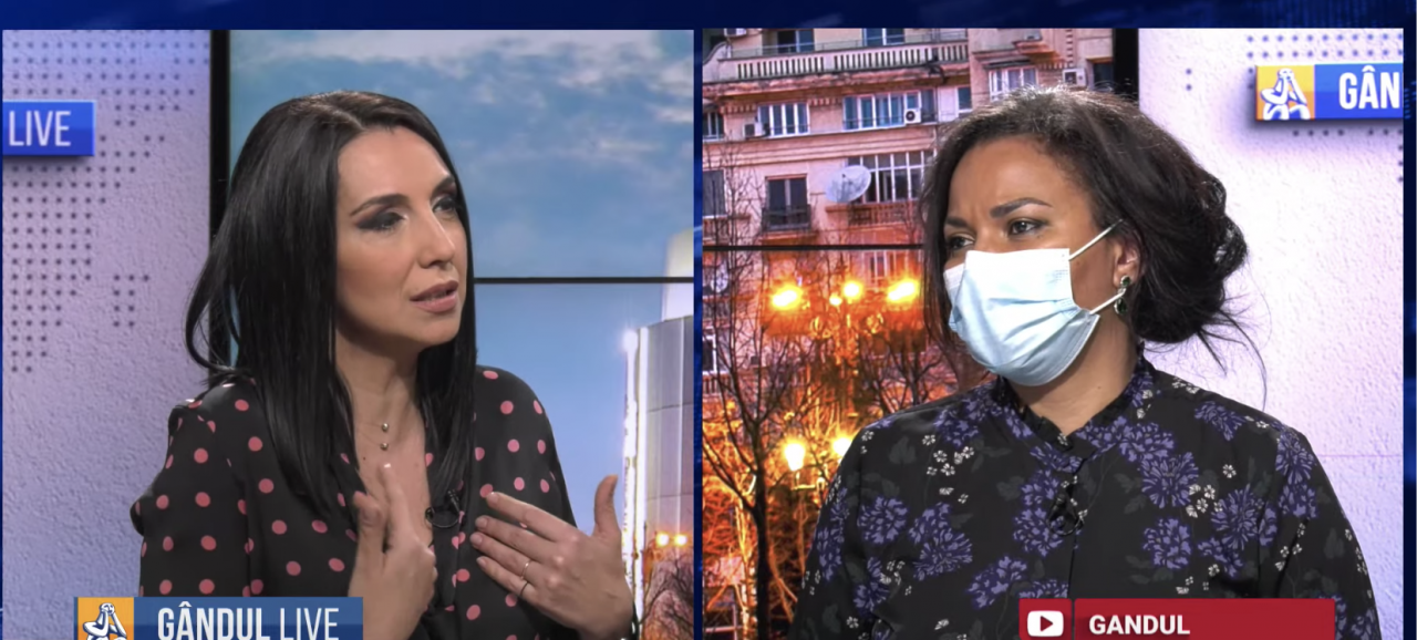 GÂNDUL LIVE. Nadine Voindrouh, despre pandemie: „După fiecare război sau problemă, de regulă ne-am unit și am încercat să ieșim mai bine” 