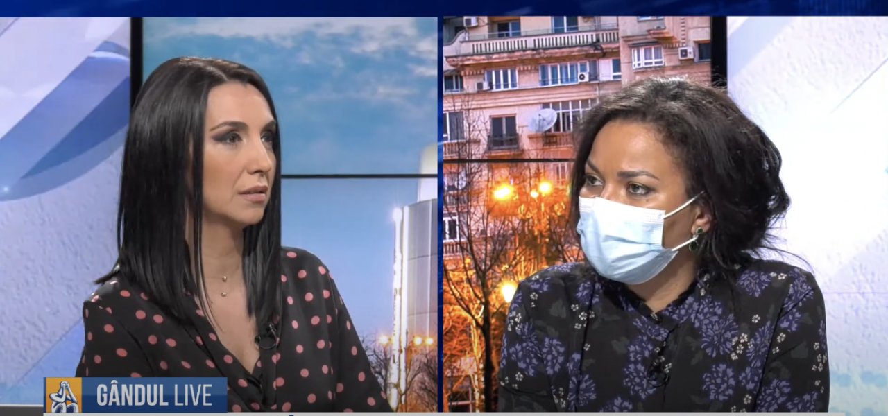 GÂNDUL LIVE. Nadine Voindrouh: „Abia aștept să mă vaccinez”