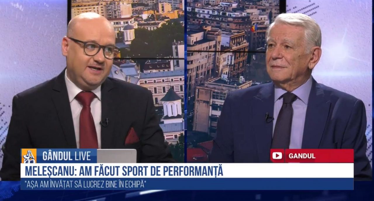 GÂNDUL LIVE. Teodor Meleșcanu, despre colaborarea SIE-SRI: „Am avut în permanență un dialog uman. Am reușit să nu avem niciun atentat terorist”