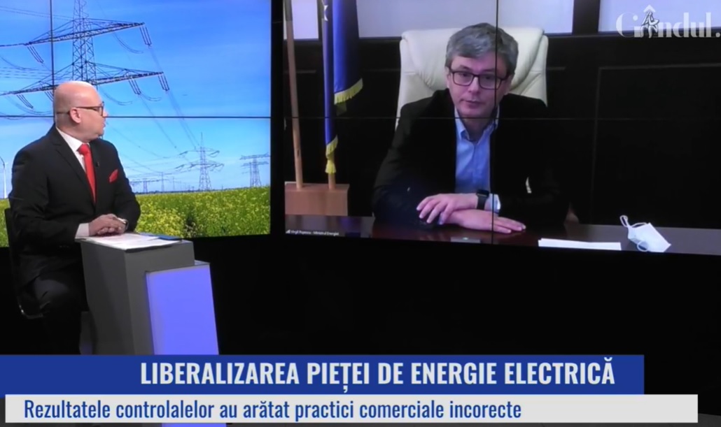 „Energy Now II Edition”. Virgil Popescu, ministrul Energiei: Toți furnizorii de ultimă instanță au aplicat în facturi reducerea de la prețul de serviciu universal la prețul concurențial. / Controalele continuă