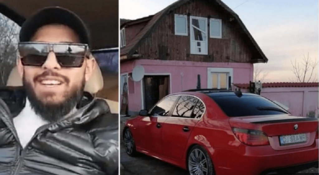„Bombardierul” cu BMW, vizitat de polițiști. „Mascații” au dat năvală acasă la șmecherul care scoate pistolul în trafic!