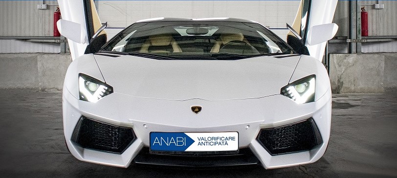 Lamborghini Aventador, scos la licitație de ANABI pentru valorificare anticipată. Mașina a fost confiscată de la o grupare de crimă organizată