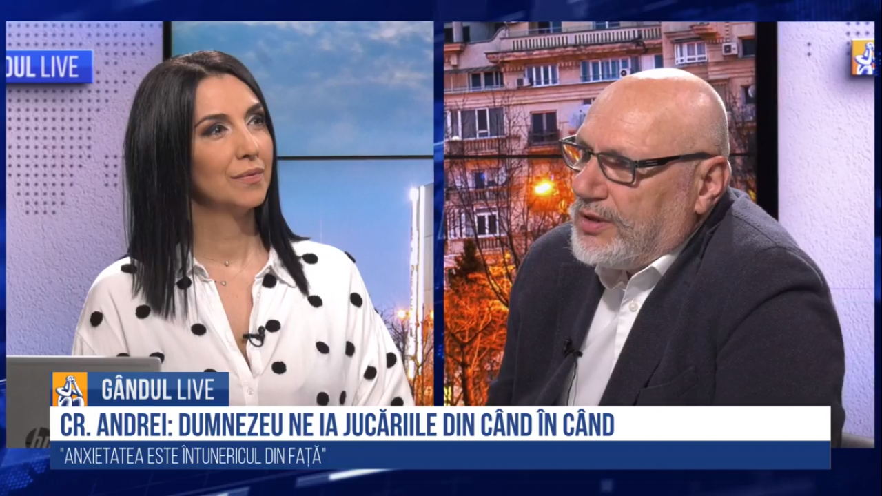 GÂNDUL LIVE. Neuropsihiatrul Cristian Andrei, despre viața în pandemie: Copiii sunt foarte afectați / A renăscut curiozitatea de a ne cunoaște unul pe altul / Oamenii își pun probleme esențiale