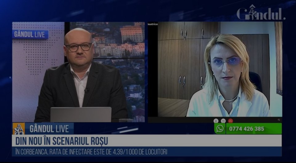 Beatrice Mahler: De două săptămâni trecem prin cea mai dificilă perioadă de la începutul pandemiei
