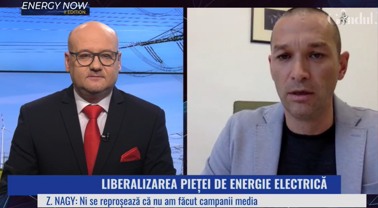 Energy Now II Edition. Zoltan Nagy, ANRE: „Ar fi ilegal să stabilim prețurile la care furnizorii ar trebui să livreze energia electrică la consumatorii casnici”