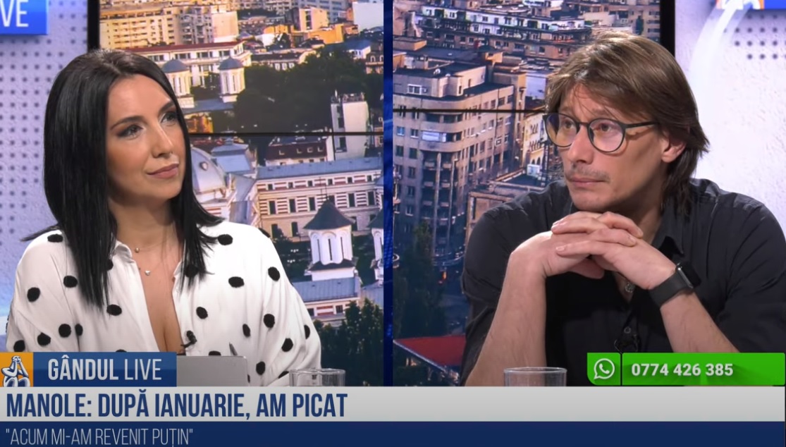 GÂNDUL LIVE. Actorul Marius Manole, despre cum a trăit în pandemie: „Eu m-am gândit că o să dureze două-trei luni” / „După ianuarie am picat o lună jumătate” – VIDEO