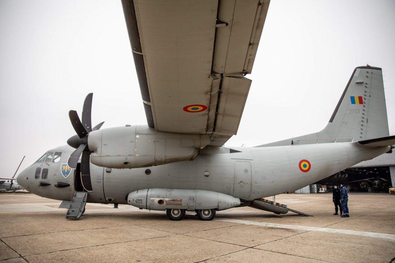 Pacient cu arsuri, transportat în Germania cu o aeronavă militară (VIDEO)