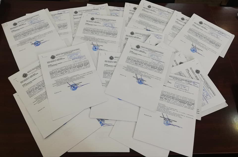 Primăria municipiului Giurgiu, executată silit de operatorul de salubritate din oraș