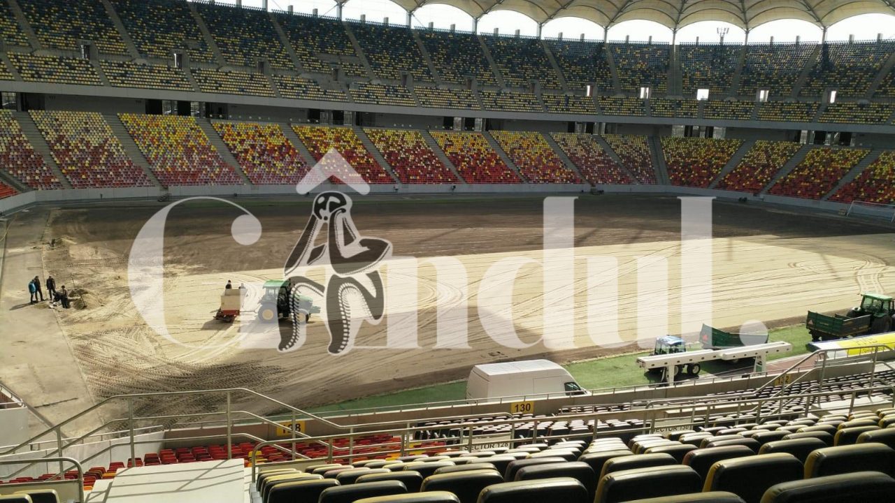 Pe Arena Națională au început lucrările pentru meciurile de la Euro 2020
