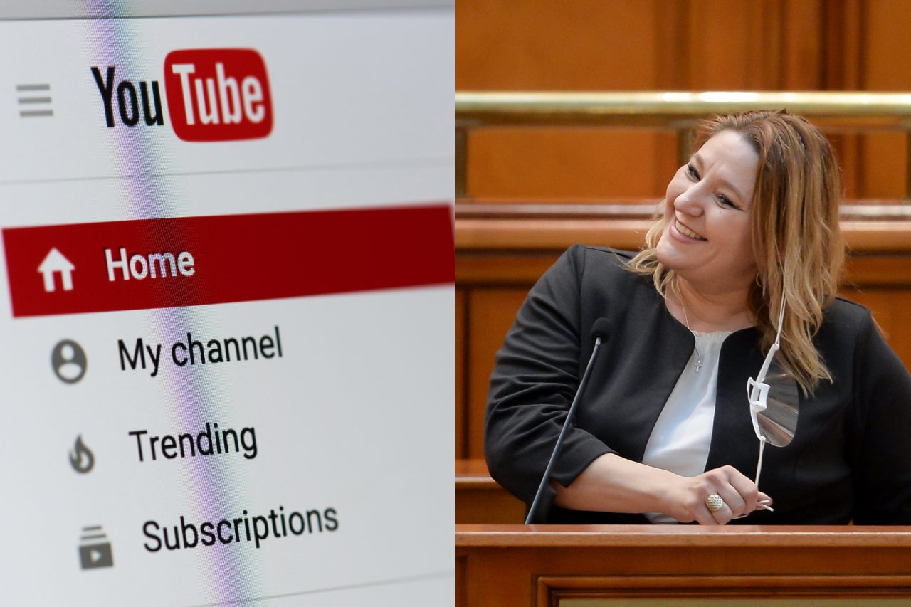 Videoclipuri de pe canalul de YouTube al Senatului, șterse de platformă! Vinovata ar fi Diana Șoșoacă