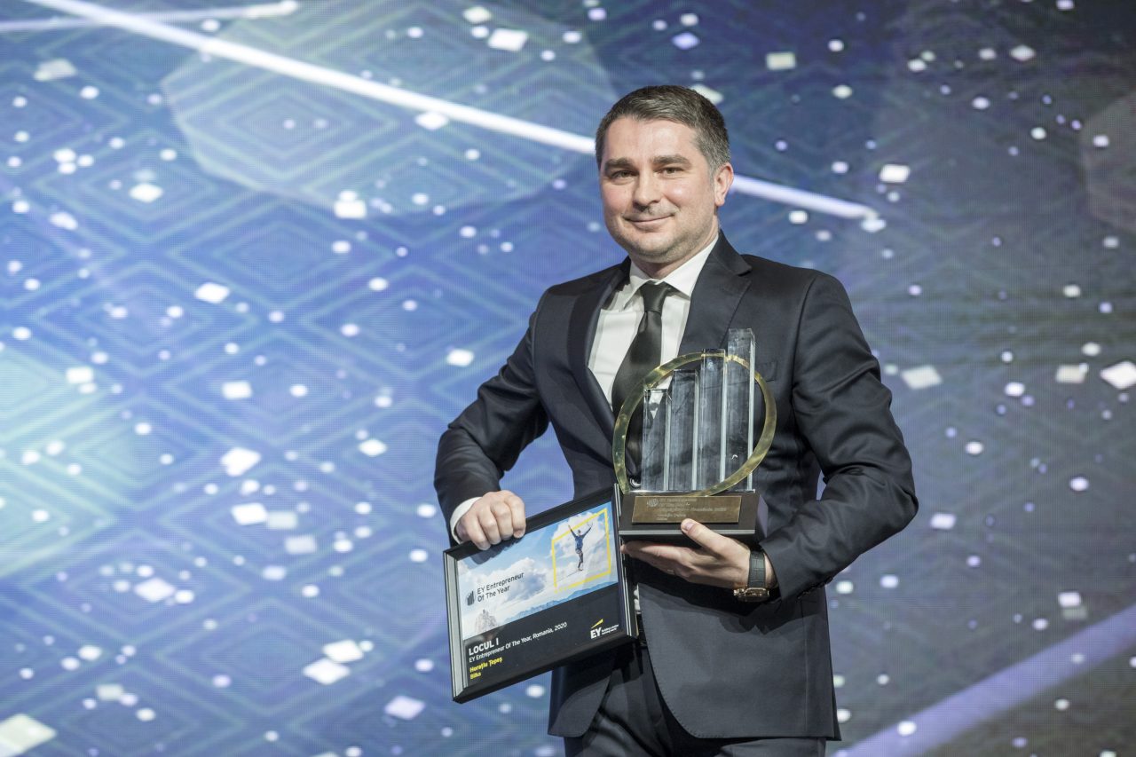 COMPETIȚIE. Horaţiu Ţepeş, CEO Bilka, a fost declarat antreprenorul anului 2020 în România. El ne va reprezenta la finala mondială din iunie