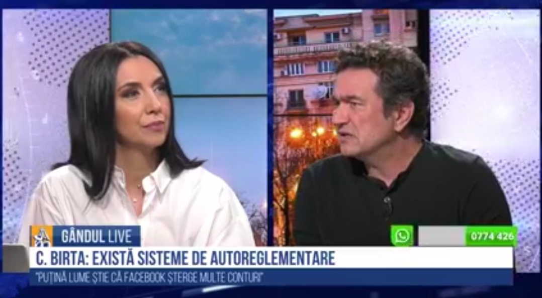 Cristian China-Birta, blogger, la GÂNDUL LIVE: Sunt multe branduri în social media, iar oamenii pleacă. Există o regulă în digital marketing: «Să alegi pe cine mulțumești»