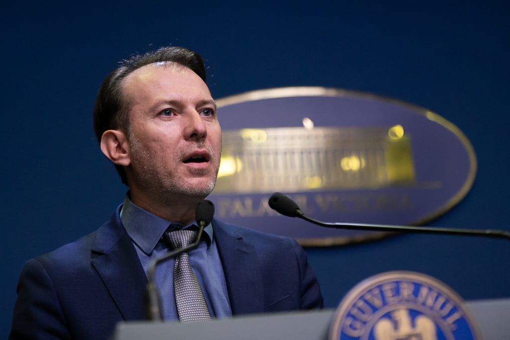 LIVE VIDEO. Florin Cîțu, declarații de presă la Palatul Victoria. „Eroii sunt companiile private”
