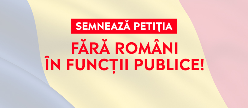 Reacții împărțite după petiția „Fără români în funcții publice”! Valeriu Șuhan: „E o jignire la adresa românilor”