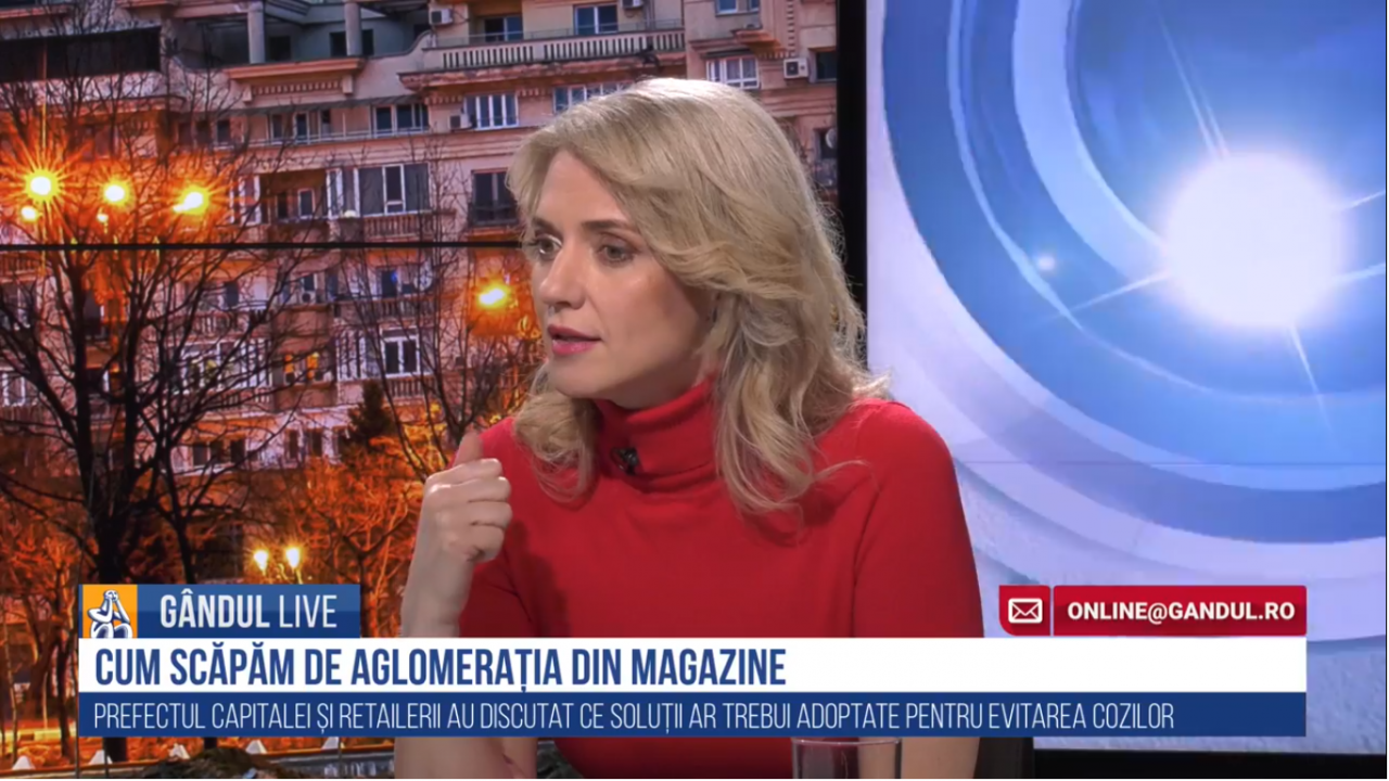 GÂNDUL LIVE. Alina Gorghiu: S-a discutat cu specialiști pentru fiecare măsură luată / Ca să ținem economia deschisă trebuie să facem eforturi colosale