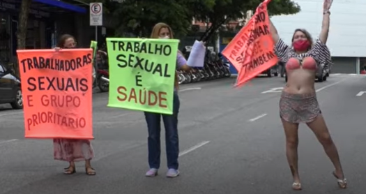 Lucrătoarele sexuale din Brazilia protestează și cer să fie vaccinate cu prioritate împotriva COVID-19