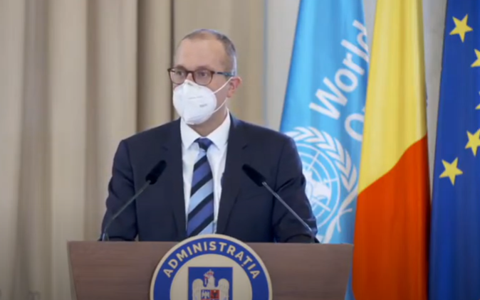 (VIDEO) Medicul-erou Cătălin Denciu, omagiat de oficialul OMS, Hans Kluge: ”Sunt foarte bucuros că țara mea natală, Belgia, a recunoscut meritele medicului român”
