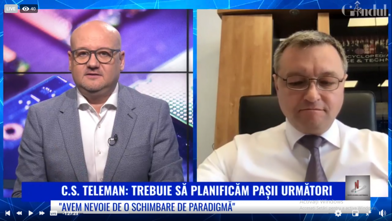 EXCLUSIV GÂNDUL FINANCIAR. Ciprian Teleman, ministrul Cercetării, Inovării și Digitalizării: Dosarul cu șină și cozile la ghișee trebuie să rămână istorie