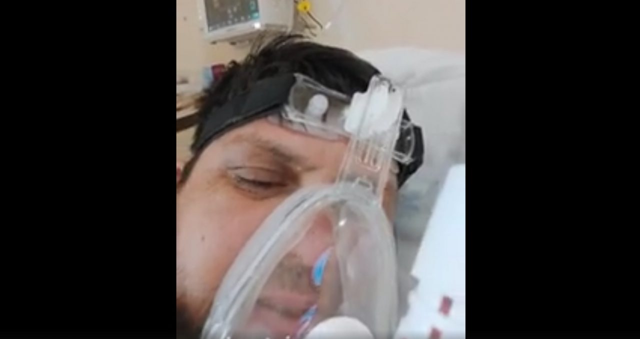 Mesajul unui român care nu credea în COVID, după ce a fost salvat de medici (VIDEO)