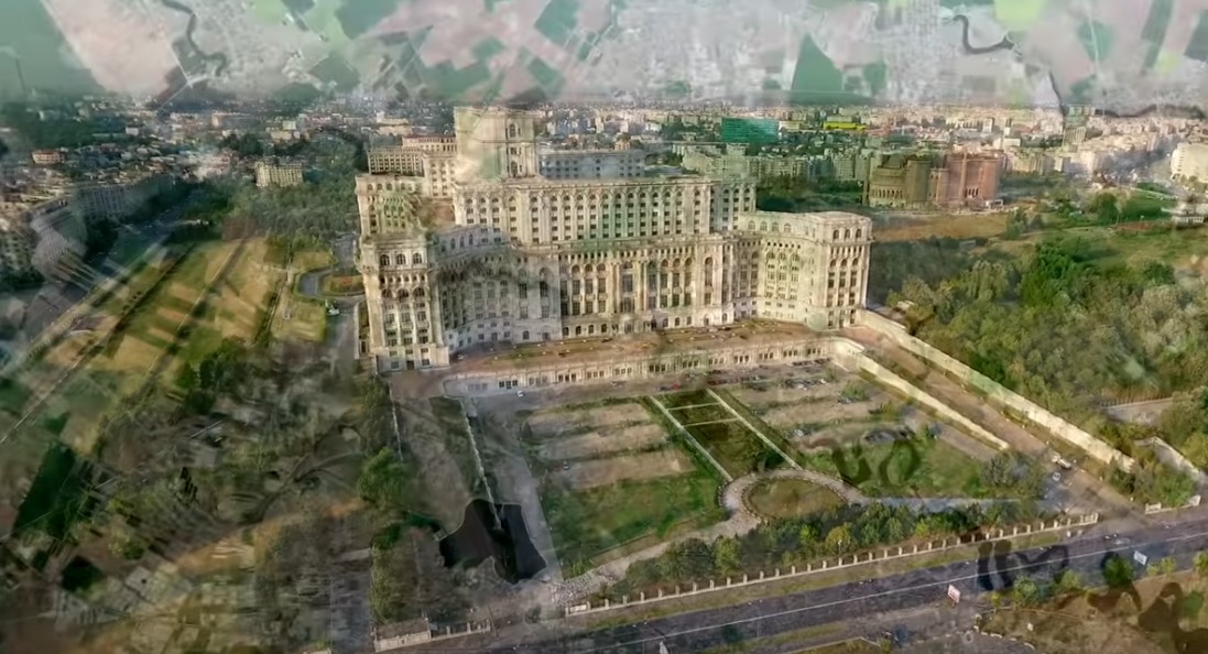 Cum arată Capitala văzută din spațiu de sateliți (VIDEO)