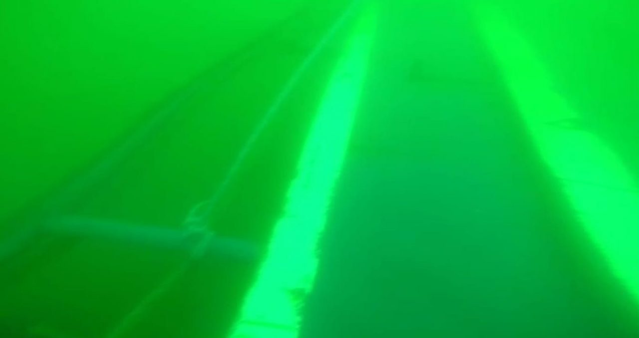 Imagini subacvatice cu pescadorul găsit pe fundul Mării Negre, la Gura Portiței