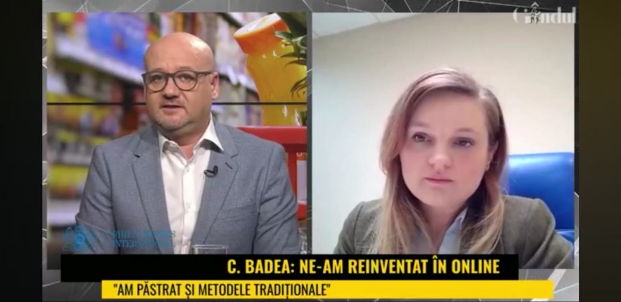 EXCLUSIV GÂNDUL FINANCIAR: Claudia Badea, Cora România: Ne așteptăm la o creștere semnificativă a vânzărilor online în viitor, față de o pondere de 3% în total piață, acum