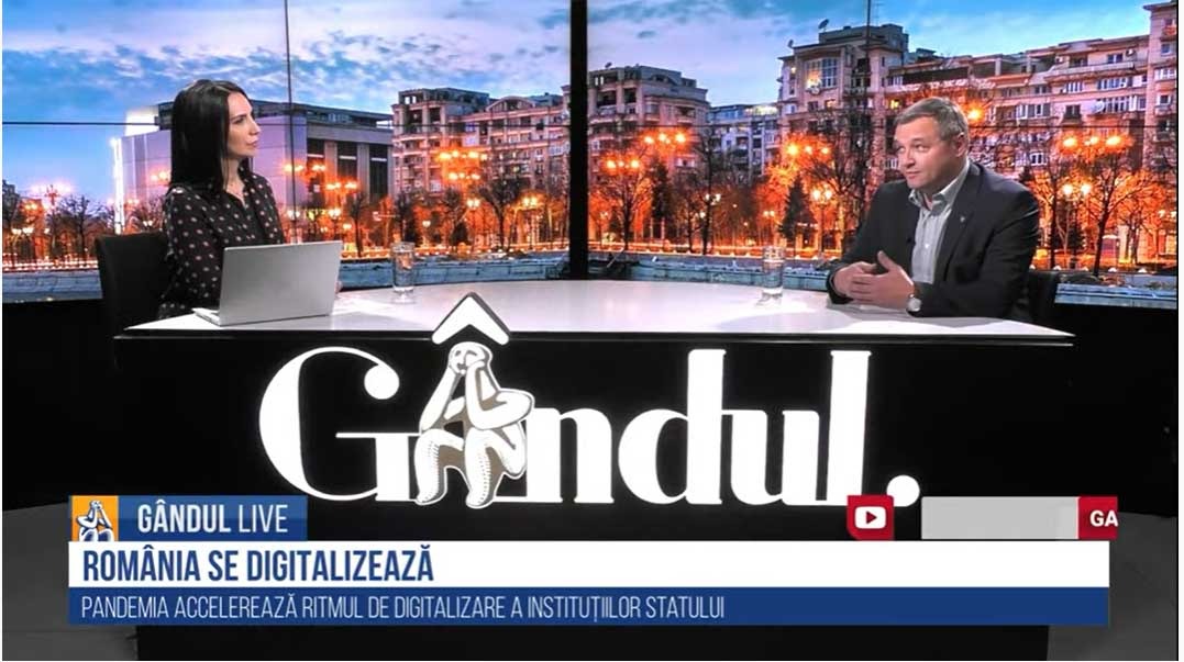GÂNDUL LIVE. Ciprian Teleman, ministrul Digitalizării, despre cum ar putea tehnologia blockchain să revoluționeze administraația publică