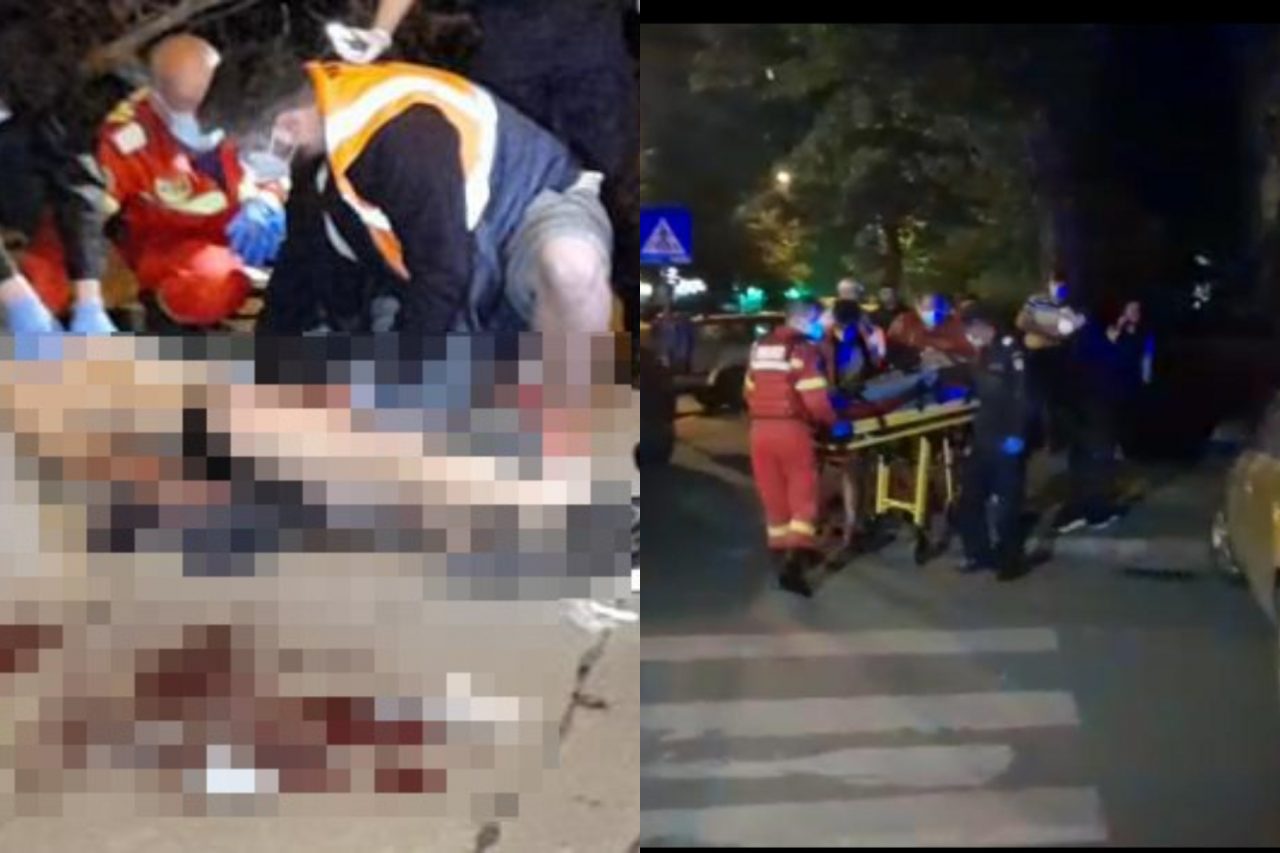 Bărbat de 50 de ani, înjunghiat în plină stradă în Capitală. Au intervenit și mascații! – FOTO