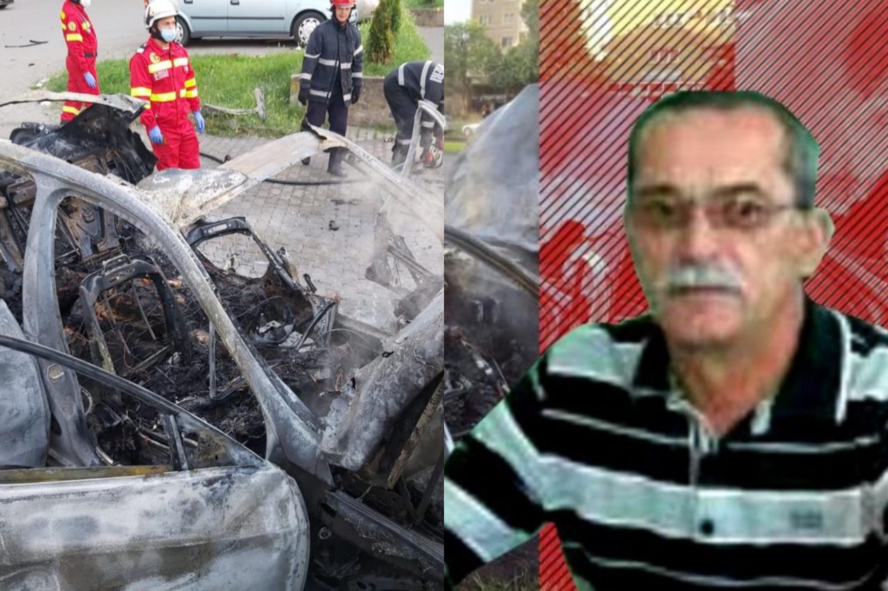 Noi detalii din ancheta privind explozia mașinii din Arad: Bomba ar fi putut fi montată sub scaunul șoferului