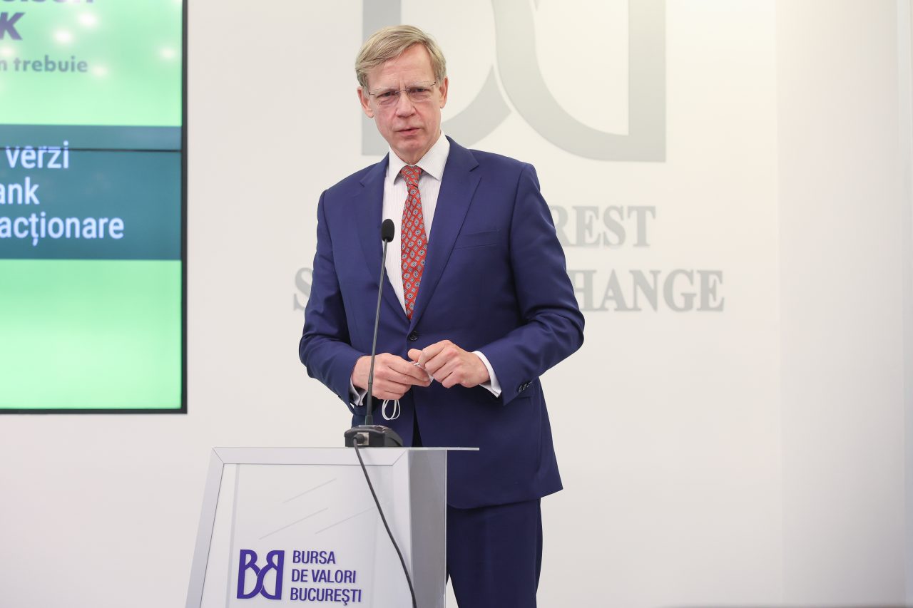 BVB. Raiffeisen Bank România intră la tranzacționare cu a patra emisiune de obligațiuni. Banca a emis primele obligațiuni verzi din sistemul bancar românesc