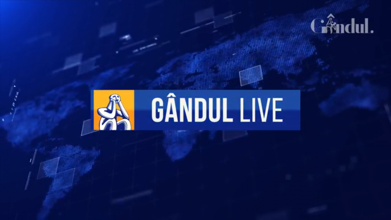 GÂNDUL LIVE. Dana Săvuică, invitatul ediției de vineri, 21 mai