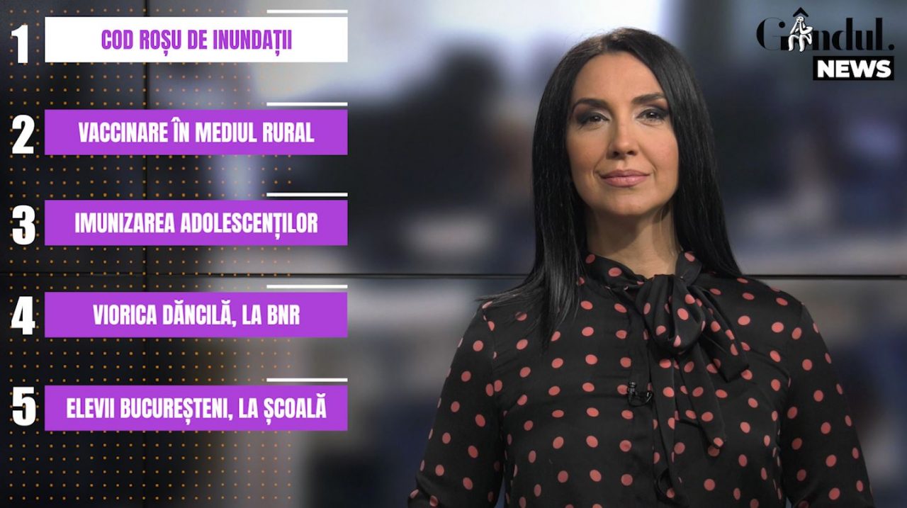 GÂNDUL NEWS. Furtunile au făcut prăpăd în țară! Inundațiile au scos din case mai multe familii