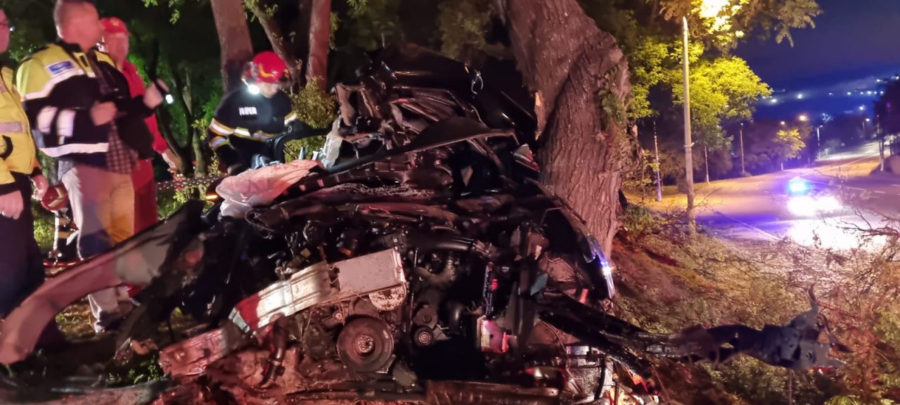 Doi tineri au murit într-un accident cumplit la Medgidia (Galerie FOTO&VIDEO)