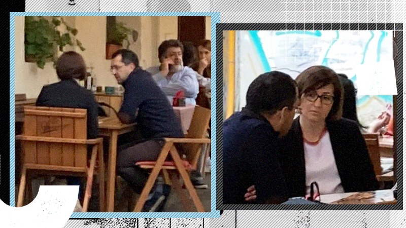 Vlad Voiculescu, întâlnire cu ministrul Sănătății la o terasă din București (FOTO)