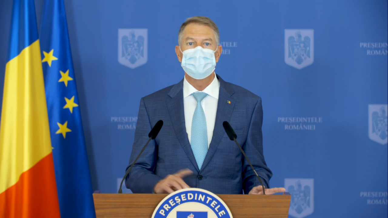 Preşedintele Klaus Iohannis: Avem un obiectiv foarte precis: construirea României post-pandemice