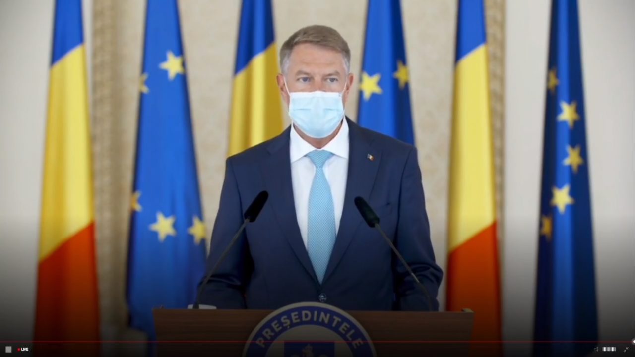 Klaus Iohannis: Fără mască pe stradă în zonele neaglomerate și fără carantină de noapte, din 15 mai | VIDEO
