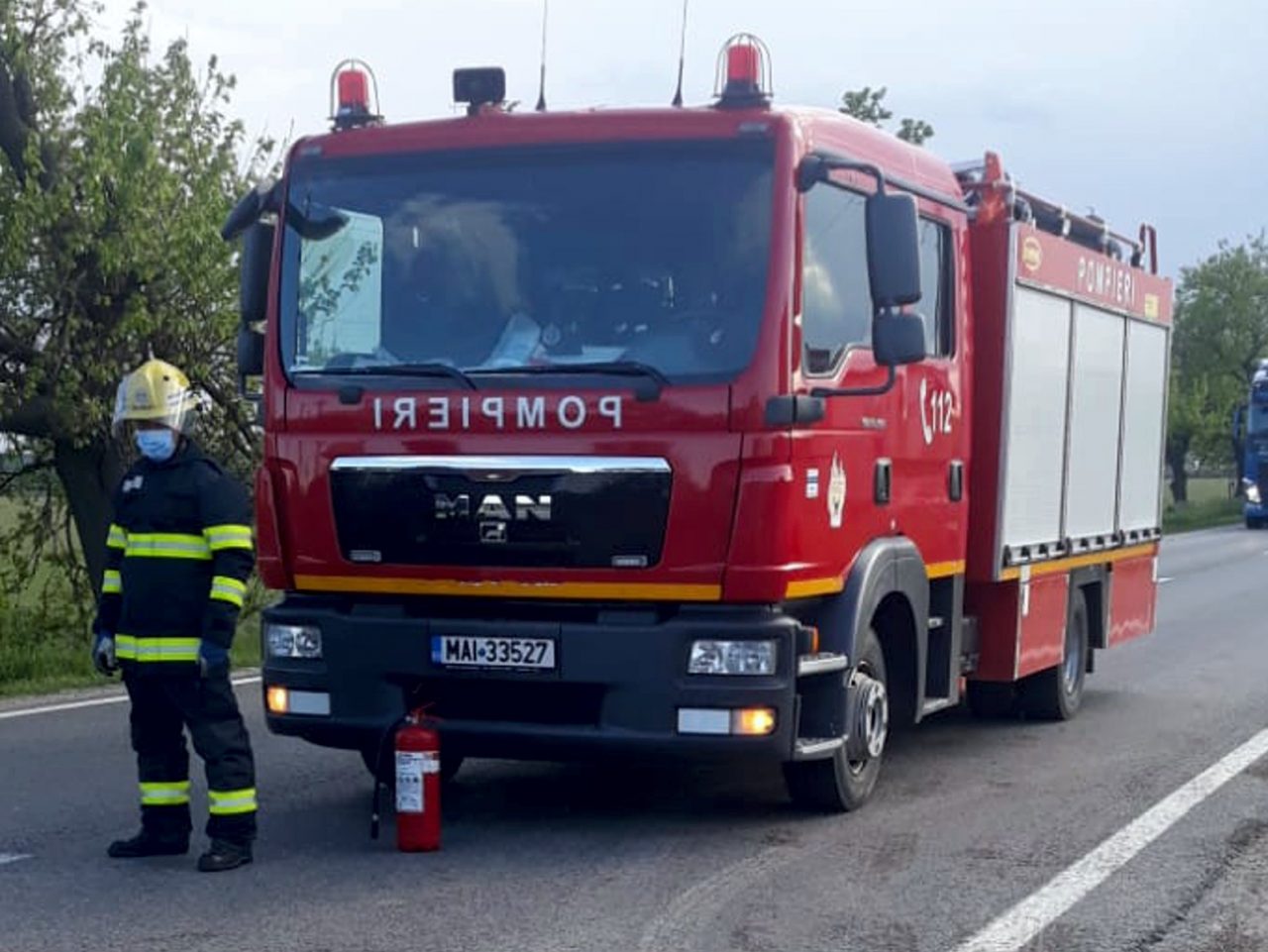 Răsturnare de situaţie în cazul pompierului mort în timp ce stingea un incendiu de vegetație pe A1. Ce s-a descoperit la autopsie, deși se vorbise inițial de un infarct