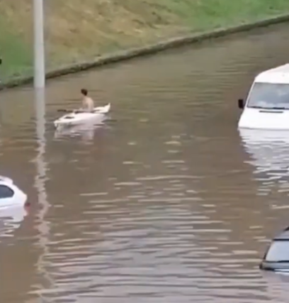 Ciclonul a provocat inundații în Bulgaria – FOTO&VIDEO